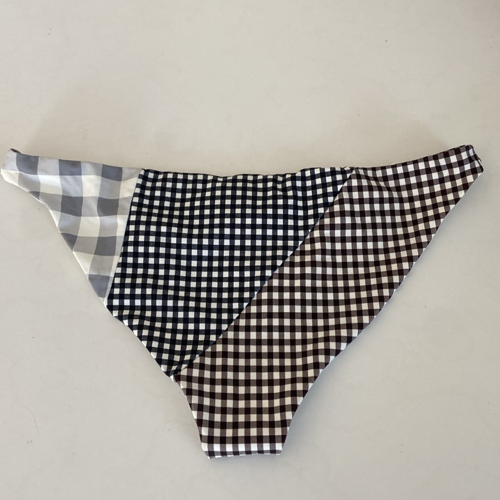 Marysia Suffolk Patchwork Gingham Bikini Bottom .… - image 4